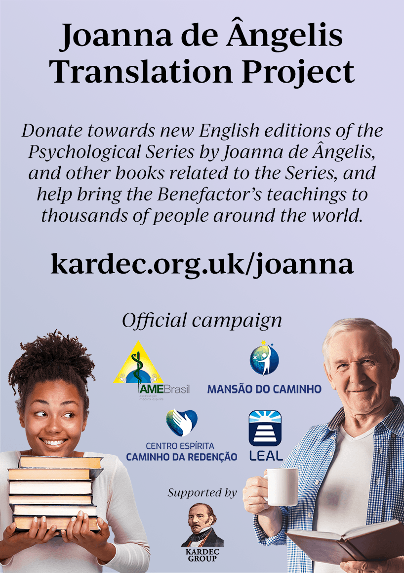 Joanna de Ângelis Translation Project / Projeto de tradução – Kardec Group